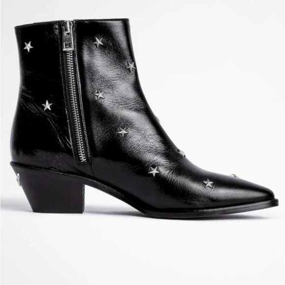 “NEW” Zadig & Voltaire Tyler Star Boot - Picture 3 of 11